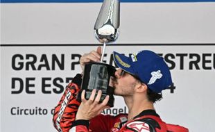 “Pecco” Bagnaia Senang Menang 3 Kali di Jerez Spanyol