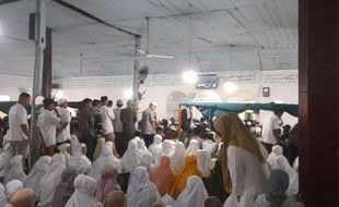 Jemaah Surau Lubuak Landau Sumbar Salat Idulfitri Hari Ini