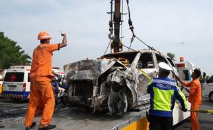 Pakar Forensik Ungkap Beberapa Penyebab Kecelakaan Maut di KM 58 Tol Japek