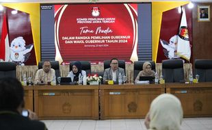 Persiapan Pilkada 2024, KPU Jateng Temui Awak Media