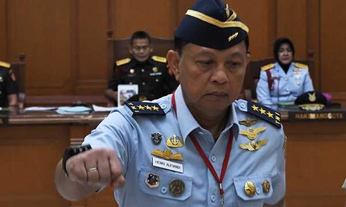 Sidang Perdana Kasus Suap Eks Kabasarnas Henri Alfiandi di Pengadilan Militer