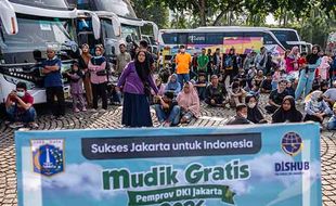 Pemprov DKI Lepas 12.170 Peserta Mudik Gratis, Tujuan Terbanyak ke Wonogiri