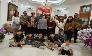 Rudy Boyong Istri, Anak, dan Cucu Temui Megawati di Jakarta