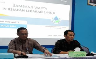 Momentum Lebaran, Konsumsi Air PDAM di Sragen Naik 11,5%