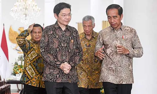 Bertemu di Istana Bogor, Jokowi & PM Singapura Saling Kenalkan Calon Penerusnya