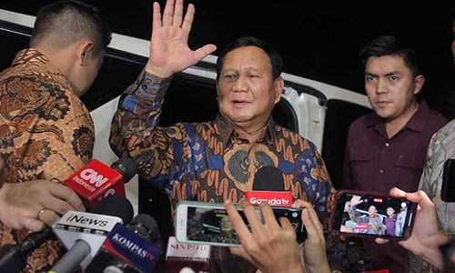 Momen Pertemuan Prabowo-Gibran dengan Tim Hukum di Kertanegara