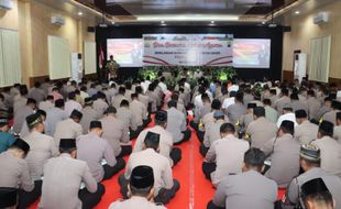 Jelang Pilkada Sragen, Polres dan Tokoh Lintas Agama Gelar Doa Bersama