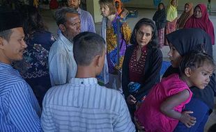 Delegasi UNHCR Kunjungi Pengungsi Etnis Rohingya di Aceh