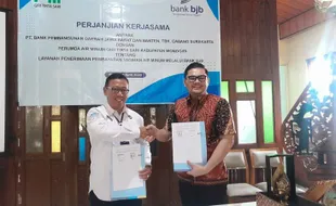 Jalin Kerja Sama, Bank BJB Surakarta Layani Pembayaran Tagihan PDAM Wonogiri