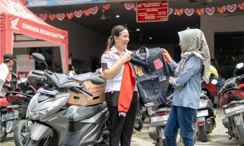 Astra Motor Jateng Berikan Special Gift Honda BeAT Sporty untuk Konsumen