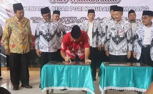 Keren! Dari Iuran, Guru Kabupaten Semarang Bangun Gedung PGRI Rp2,5 Miliar