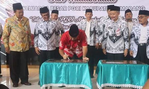 Keren! Dari Iuran, Guru Kabupaten Semarang Bangun Gedung PGRI Rp2,5 Miliar