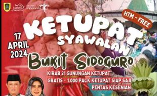 21 Gunungan Ketupat bakal Dikirab di Grebeg Syawalan Bukit Sidoguro Klaten