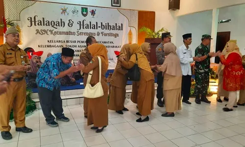 Ketua Majelis Gereja Jadi Ketua Panitia Halalbihalal Kecamatan Serengan Solo