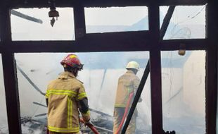 Rumah Warga Gondangan Klaten Terbakar akibat Korsleting, Kerugian Rp313 Juta