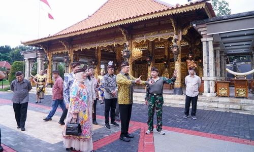 Mantan Kepala BIN Hendropriyono Bikin Replika Keraton Majapahit di Jakarta