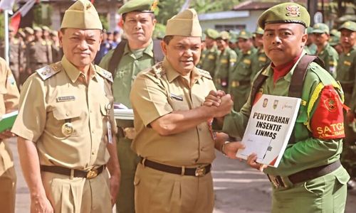 Alhamdulillah… 7.664 Linmas Kabupaten Semarang Dapat Insentif, Segini Nilainya