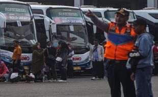 Puluhan Bus Layani Arus Balik Gratis Terminal Tirtonadi Solo-Jakarta Hari Ini