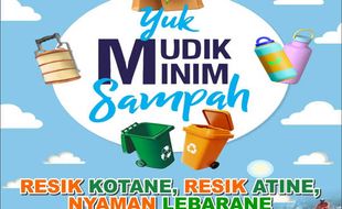 DLH Solo Ajak Gerakan Mudik Minim Sampah