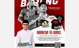 Bolone Ilyas Gelar Nonbar Timnas Vs Korsel Nanti Malam, Ini Lokasinya