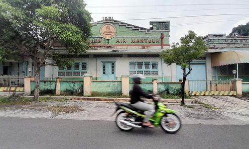 Jejak Pabrik Jamu Air Mancur di Wonogiri, Bangunannya Masih Utuh tapi Mangkrak