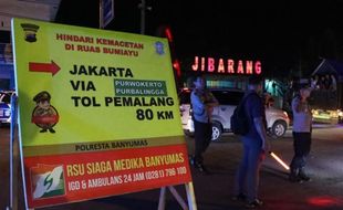 Simak! Puncak Arus Balik, Ada Pengalihan Arus di Ajibarang Banyumas ke Jakarta