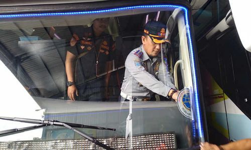 Temukan Kelengkapan Tak Laik Jalan, Dishub Solo Ramp Check Berkala