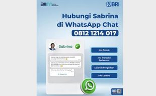 Tenang, Asisten Virtual BRI Sabrina Siap Temani Kamu Penuhi Kebutuhan Lebaran