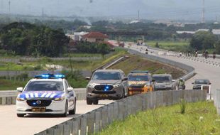 H-2 Tol Fungsional Dibuka untuk Arus Mudik, Polres Klaten Gelar Simulasi