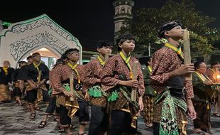 Kemeriahan Takbiran Perdana Pura Mangkunegaran