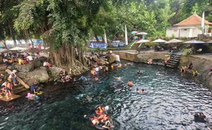 Segarnya Air Umbul Sigedhang-Kapilaler Klaten, Bikin Betah Berendam