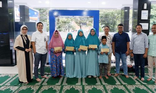 BRI Klaten Salurkan Santunan untuk 140 Anak Yatim