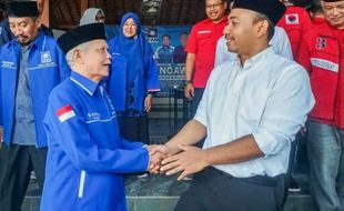 Gercep! Usai Terima Rekom PKB di Pilkada Ngawi 2024, Ony-Antok Ganti Rayu PAN