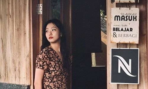 Bintang Film Exhuma Kim Go Eun Pamer Foto saat Syuting di Garut