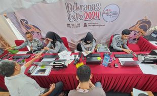 Kantor Imigrasi Surakarta Sukses Layani Ratusan E-Paspor di Dekranas Expo 2024