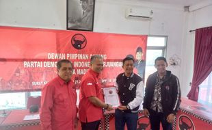 Mantan Komandan Kodim Daftar Jadi Calon Wali Kota Madiun Lewat PDIP