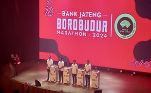 Borobudur Marathon 2024 Digelar 2024, Kuota Dibatasi 10.000 Pelari