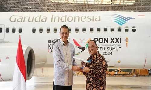 Garuda Indonesia Resmi jadi Ofisial Airline KONI