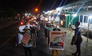 Konflik Agraria, 28 Petani di Pati Gelar Aksi 'Laku Melaku' Puluhan Kilometer