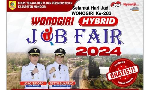 Ada Lowongan Kerja untuk Lulusan SD hingga Sarjana di Job Fair Wonogiri 2024