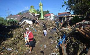 50 Korban Tewas akibat Lahar Hujan Gunung Marapi Sumbar, BMKG Modifikasi Cuaca