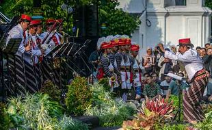 Pentas Musikan Mandalasana di Keraton Yogyakarta Meriahkan Harkitnas