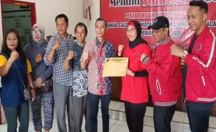 Politikus Nasdem jadi yang Pertama Kembalikan Formulir ke PDIP Salatiga