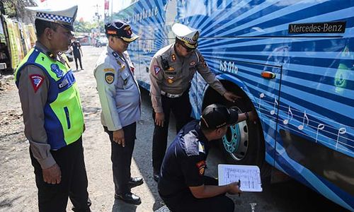 Antisipasi Kecelakaan, Tim Gabungan Razia Kelaikan Angkutan Umum di Semarang