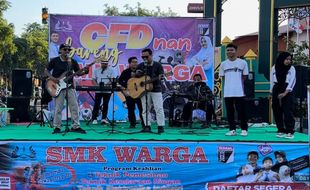 Gelaran SMK Warga Funtastic Day Berhasil Curi Perhatian Pengunjung CFD Solo