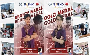 Keren! Siswa SMP Warga Sabet Medali Emas Olimpiade Matematika Internasional