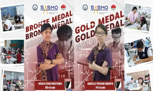 Keren! Siswa SMP Warga Sabet Medali Emas Olimpiade Matematika Internasional