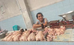 Harga Daging Ayam di Salatiga Capai Rp40.000 per Kilogram