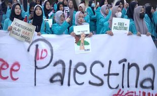 Gelar Aksi Bela Palestina, Rektor UMS: Ini Soal Kemanusiaan