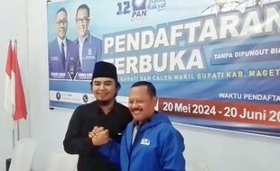 Bos PO Sudiro Tungga Jaya Daftar Cawabup di Pilkada Magetan Lewat PAN